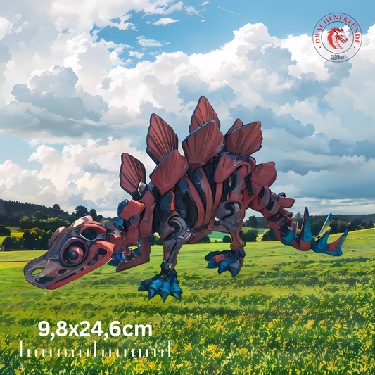 Skelett Stegosaurus