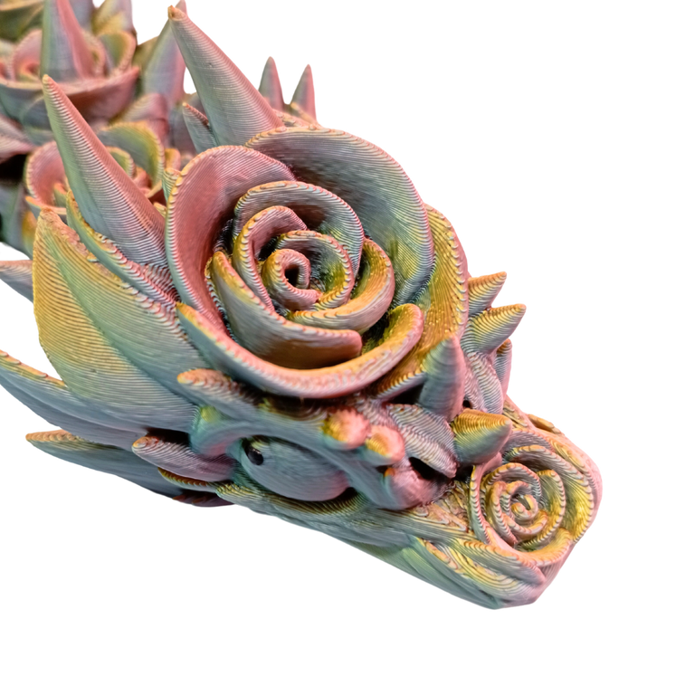 Kleiner Rosen Drache