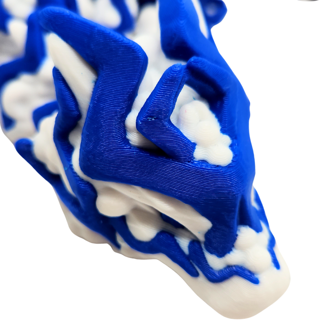 Sturmdrache mit Flügel (zweifarbig)