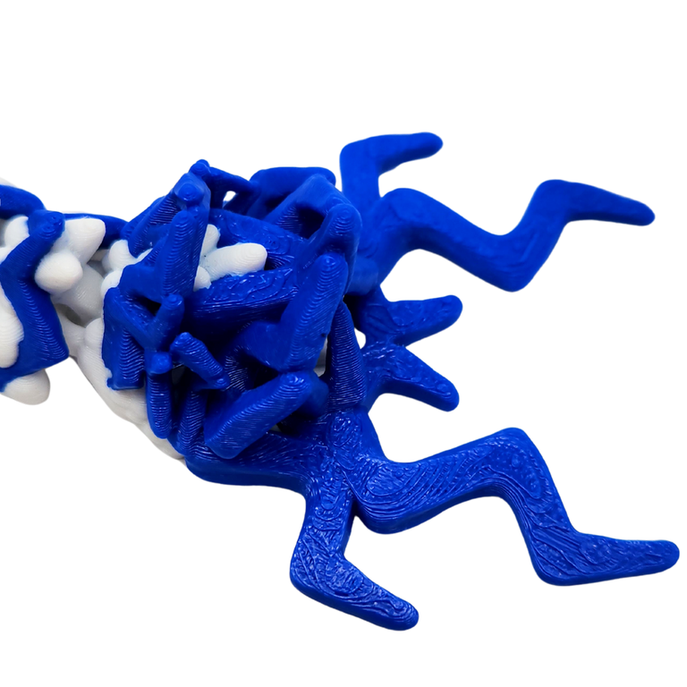 Sturmdrache mit Flügel (zweifarbig)