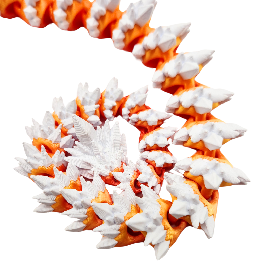 Bergkristall Drache (zweifarbig)