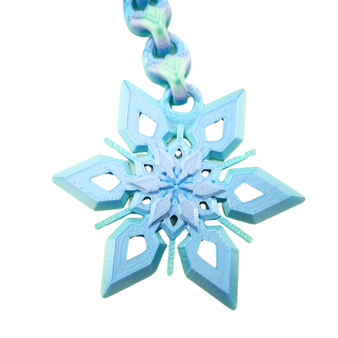 Schneeflocken Drache