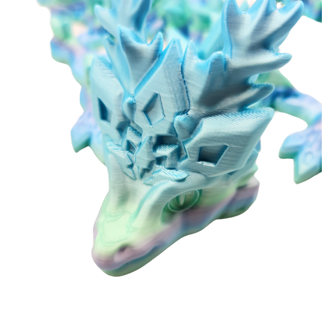 Schneeflocken Drache