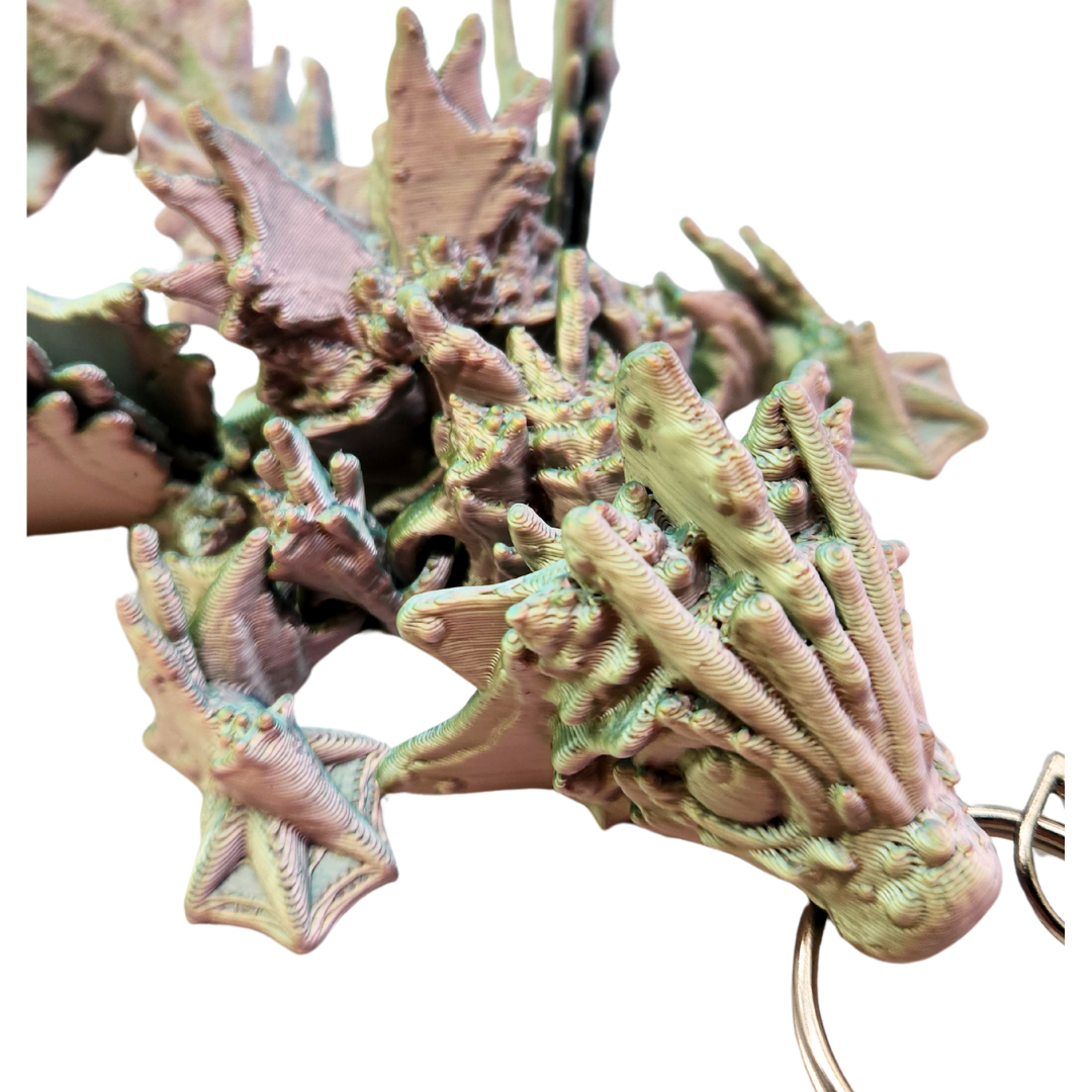 Korallen Drachen Anhänger