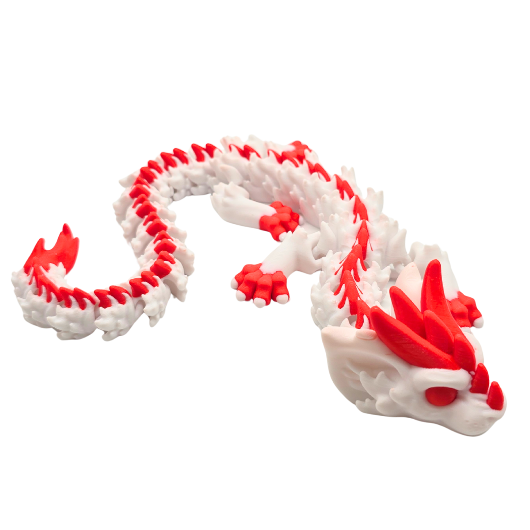 Halb Drache, halb Tiger. Majestätisch und lang. Für groß und klein.