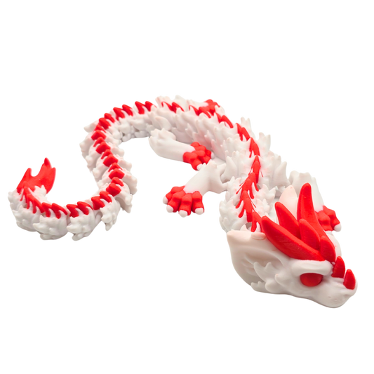 Halb Drache, halb Tiger. Majestätisch und lang. Für groß und klein.