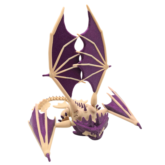Ein Drache mit sehr großen Flügel die man in jede Richtung bewegen kann.